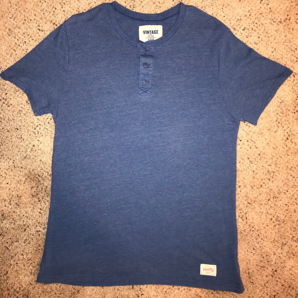 Old Navy Vintage Blue T-Shirt